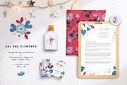 Flowering. Patterns and clipart., an Illustration by Lori Room (Thumbnail 4 of 14)