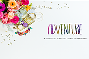 Adventure, a Handwritten Font by OnTheSpotStudio (Thumbnail 1 of 4)