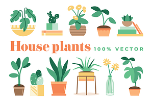 Houseplant Vectors
