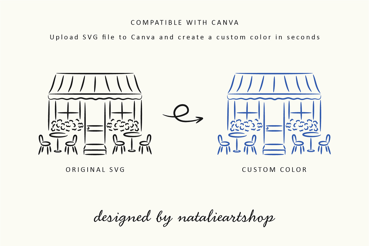 La Dolce Vita Hand-Draw Collection, an Object Illustration by NatalieArtShop (Photo 14 of 14)