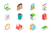 Isometric Icons Pack, a Duotone Icon by alexdndz (Thumbnail 16 of 21)