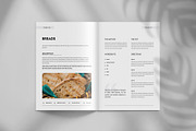Recipe cookbook layout template, a Brochure Template by Tanmoy Topu (Thumbnail 4 of 7)