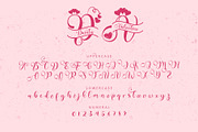 Dainty Valentine Monogram, a Handwritten Font by Yoga Letter (Thumbnail 5 of 6)