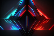Red and Blue Futuristic Backgrounds, a Background Graphic by Bilgep_design (Thumbnail 3 of 17)