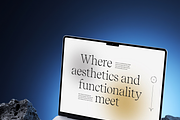MacBook Mockup PSD, a Mac Mockup by mockeyai (Thumbnail 2 of 3)