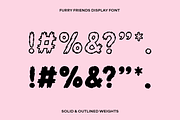Furry Friends Cartoon Display Font, a Handwritten Font by Sarah Baker (Thumbnail 6 of 8)