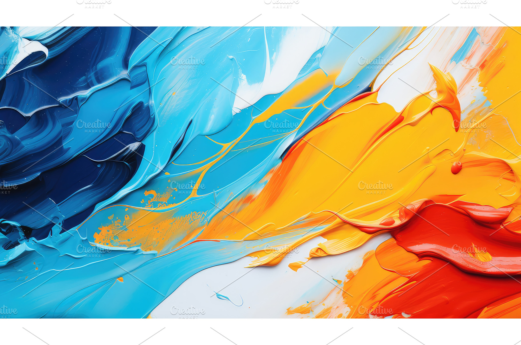 seamless paint stroke texture ai, an Abstract Photo by pikepicture