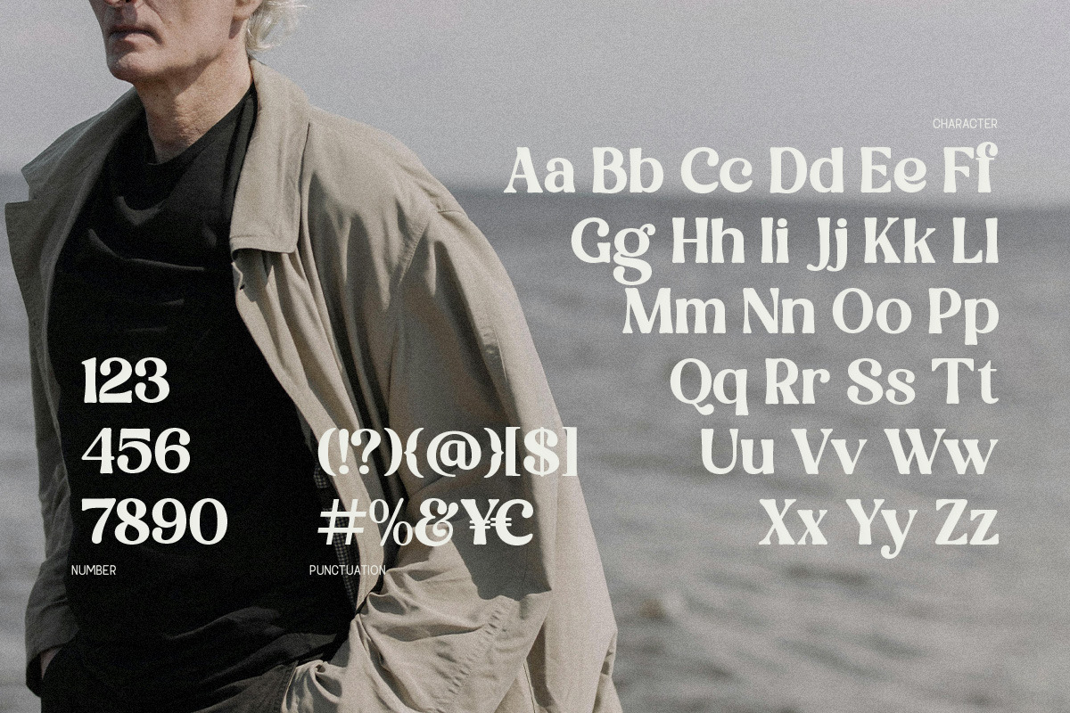 East Kind | Light-Italic Serif Font, a Serif Font by Taboja Studio (Photo 10 of 12)