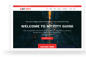 AT City Onepage WordPress Theme