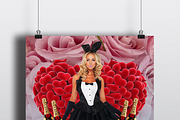 Valentines Day Flyer Template, a Flyer Template by Malaxay (Thumbnail 2 of 2)