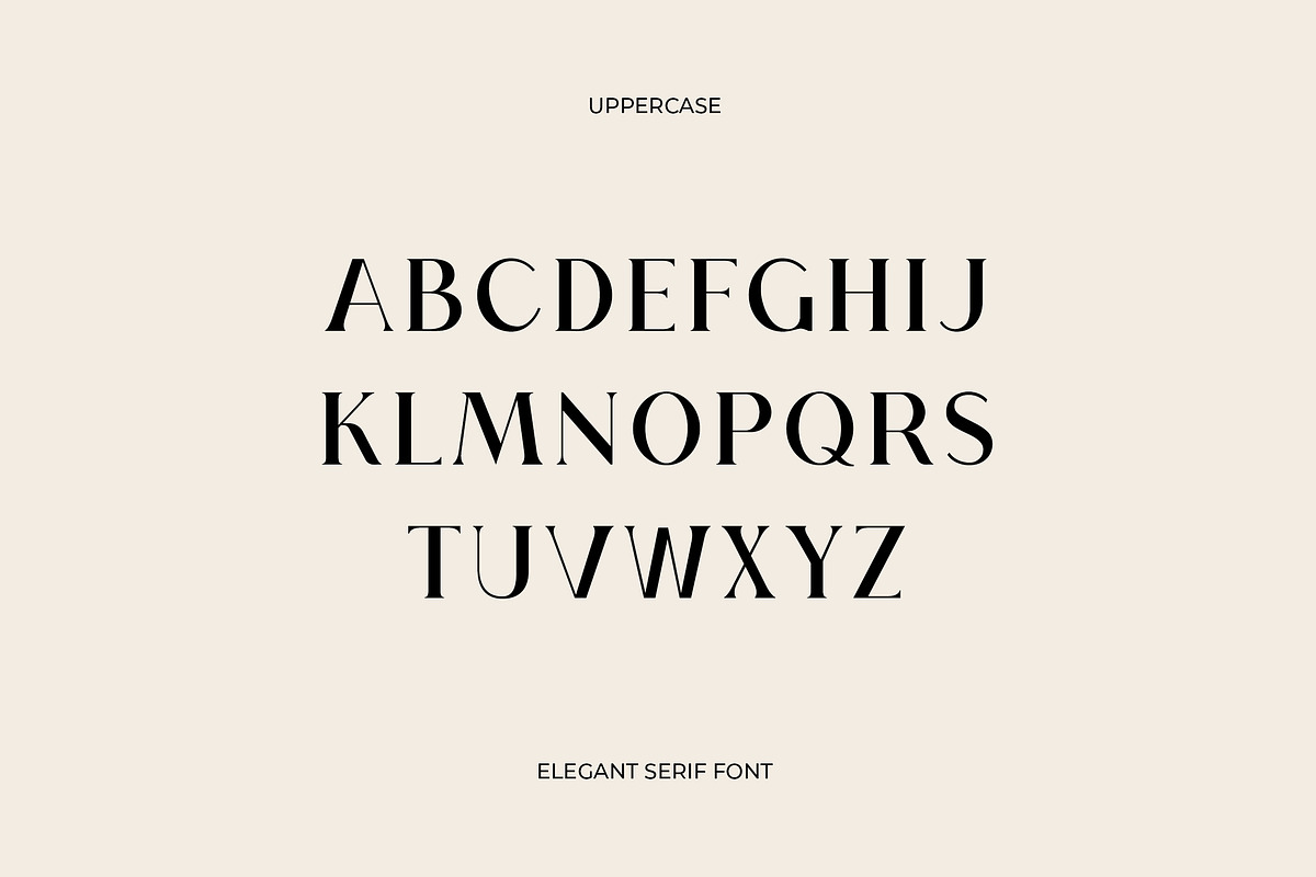 Chic Royale Classy Serif Font, a Serif Font by UICreative (Photo 7 of 12)