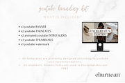 Youtube Branding Kit for Canva, a Social Media Template by Studio Eburnean (Thumbnail 6 of 6)