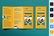 NGO Brochure Trifold, a Brochure Template by TemplatesNow! (Thumbnail 1 of 3)