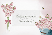 Garden flowers watercolor clipart, an Illustration by Alena Sid (Thumbnail 13 of 13)