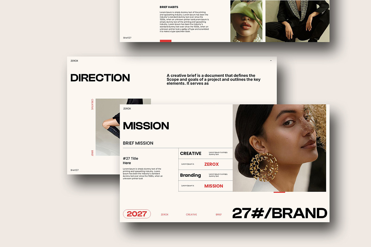 Zerox Brief Campaign Presentation, a Presentation Template by Studio Artisan (Photo 5 of 8)