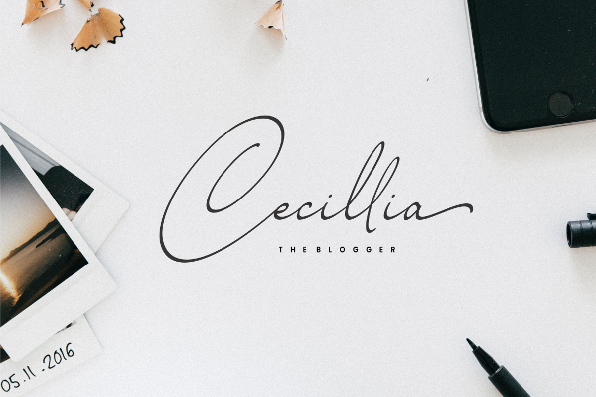 Millano // Signature Font preview 8