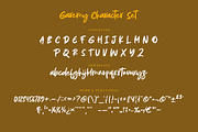 Garemy Handwritten Brush Font, a Handwritten Font by RantautypeStudio (Thumbnail 14 of 15)