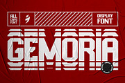GEMORIA - SPORT FONT, a Slab Serif Font by Samtiv Studio (Thumbnail 1 of 4)