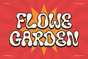 Dripero – Psychedelic Liquify Retro, a Sans Serif Font by Typia Nesia (Thumbnail 4 of 12)