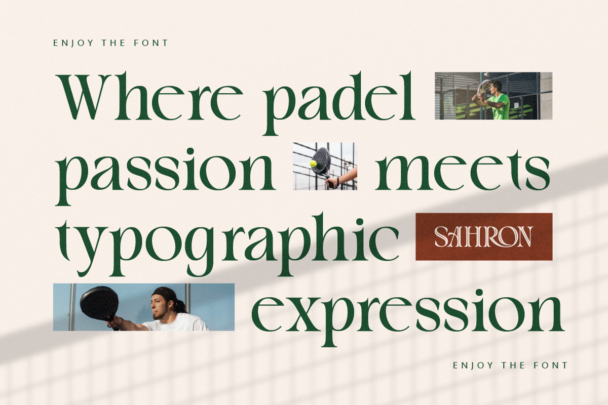 Sahron, a Serif Font by Burntilldead (Photo 10 of 10)