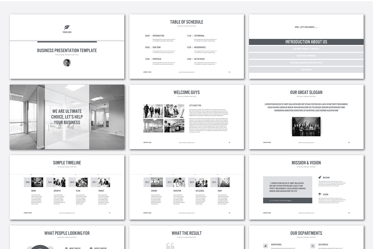 Perfect Keynote Presentation, a Presentation Template by Shafura