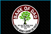 Dad Bank Fast Cash No Credit Check, a Graphic by Creativeusart (Thumbnail 3 of 4)