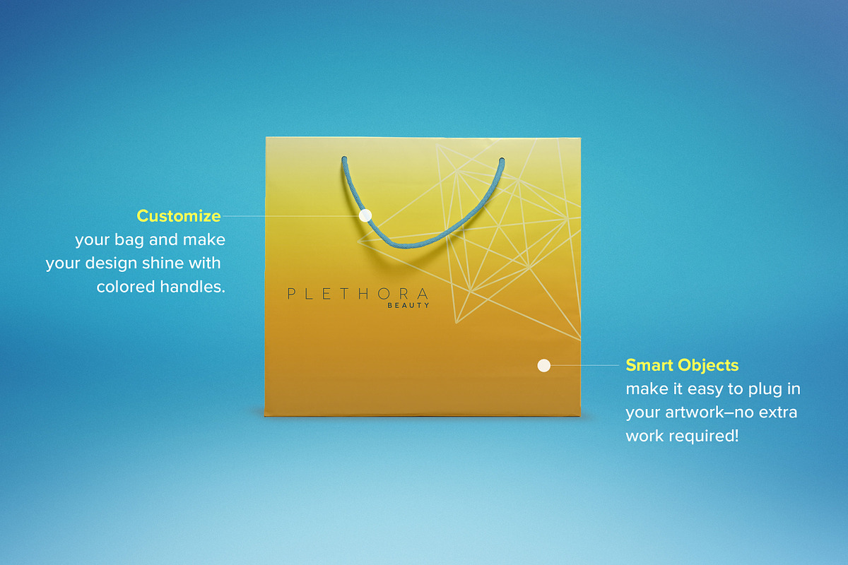 3 Shopping Bag Mockups, a Packaging Mockup by Context A3 (Photo 2 of 6)