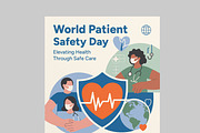 World Patient Safety Day Flyer, a Flyer Template by MightyDesign (Thumbnail 4 of 8)