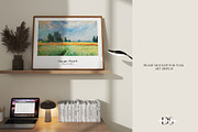 10 Bundle frame psd mockup for wall, a Print Template by DSTUDIO888 (Thumbnail 3 of 8)