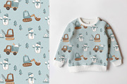 Winter construction, a Pattern Graphic by Olena Kuznietsova (Thumbnail 5 of 9)
