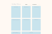Weekly Planner, a Stationery Template by Brand Your Biz Co. (Thumbnail 7 of 10)