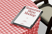 Restaurant Menu Mockup Pack, a Product Mockup by Neermana (Thumbnail 3 of 8)
