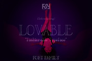 LOVABLE FONT FAMILY, a Font by FSY Creative Lab (Thumbnail 1 of 8)