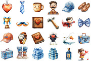 Fathers Day Clipart, an Illustration by Sublimation Artist (Thumbnail 2 of 6)