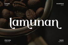 Lamunan Elegant Serif Font