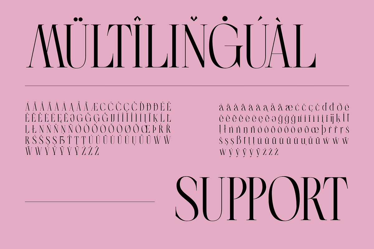 Asfar - Modern Ligatures Font, a Serif Font by Nirmana Visual (Photo 3 of 10)