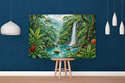 Watercolor Nature Landscape Bundle, a Wallpaper Graphic by Forhadx5 (Thumbnail 9 of 12)