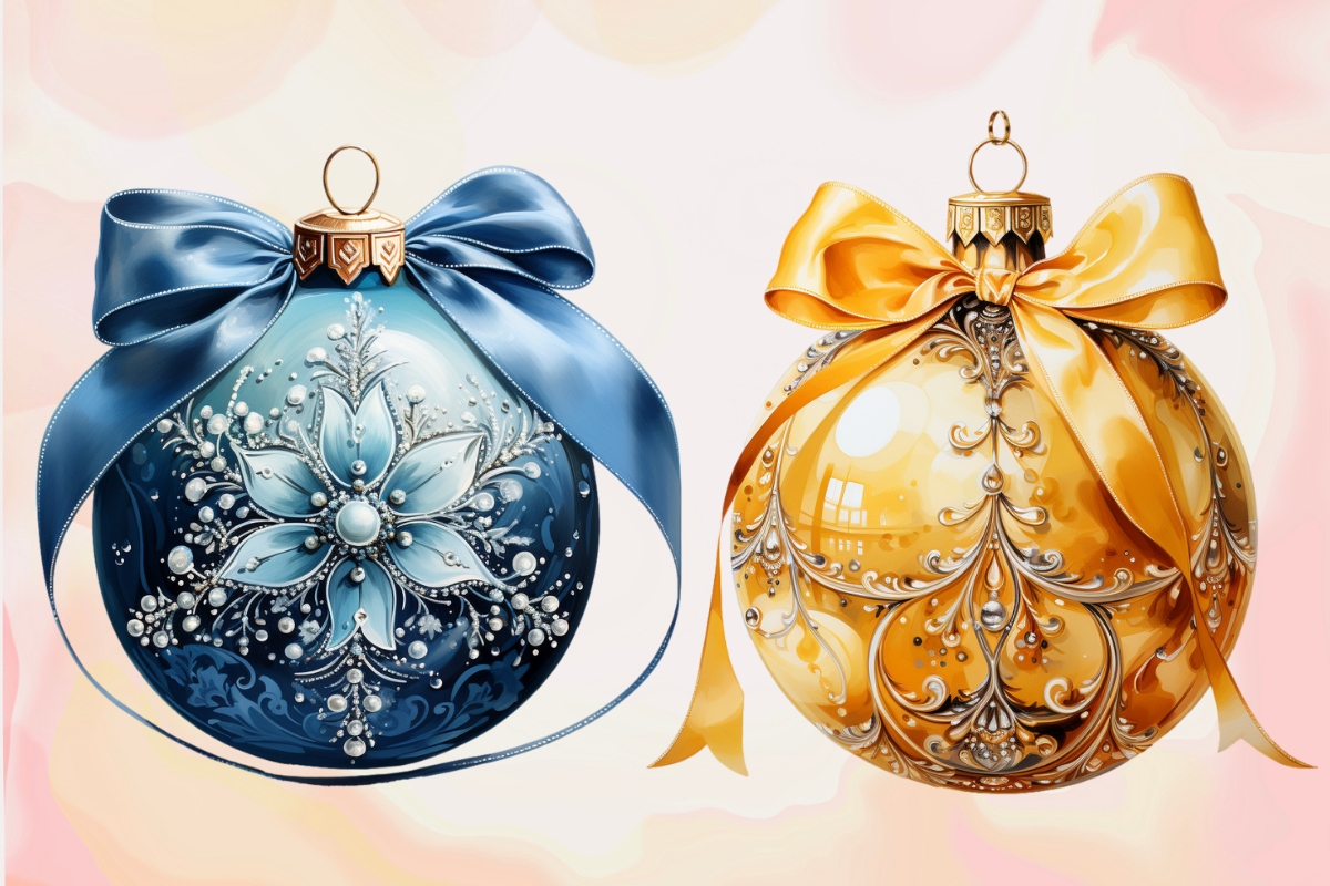Christmas Baubles Png Clipart, an Object Graphic by Agnesagraphic (ID 95) (Photo 6 of 7)