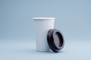 10 Bundle 3D Render Coffee Cup