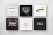 Fitness Quote Instagram Templates, a Social Media Template by DigiPax (Thumbnail 3 of 11)