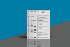 Minimal Modern Resume Template Desig