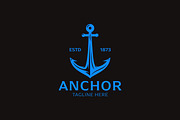 Anchor Logo Marine Nautical Harbor, a Branding & Logo Template by Signatoro (Thumbnail 3 of 3)