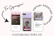 Lily Young VA Website Template, a Squarespace Template by Lumina Alchemy (Thumbnail 7 of 11)