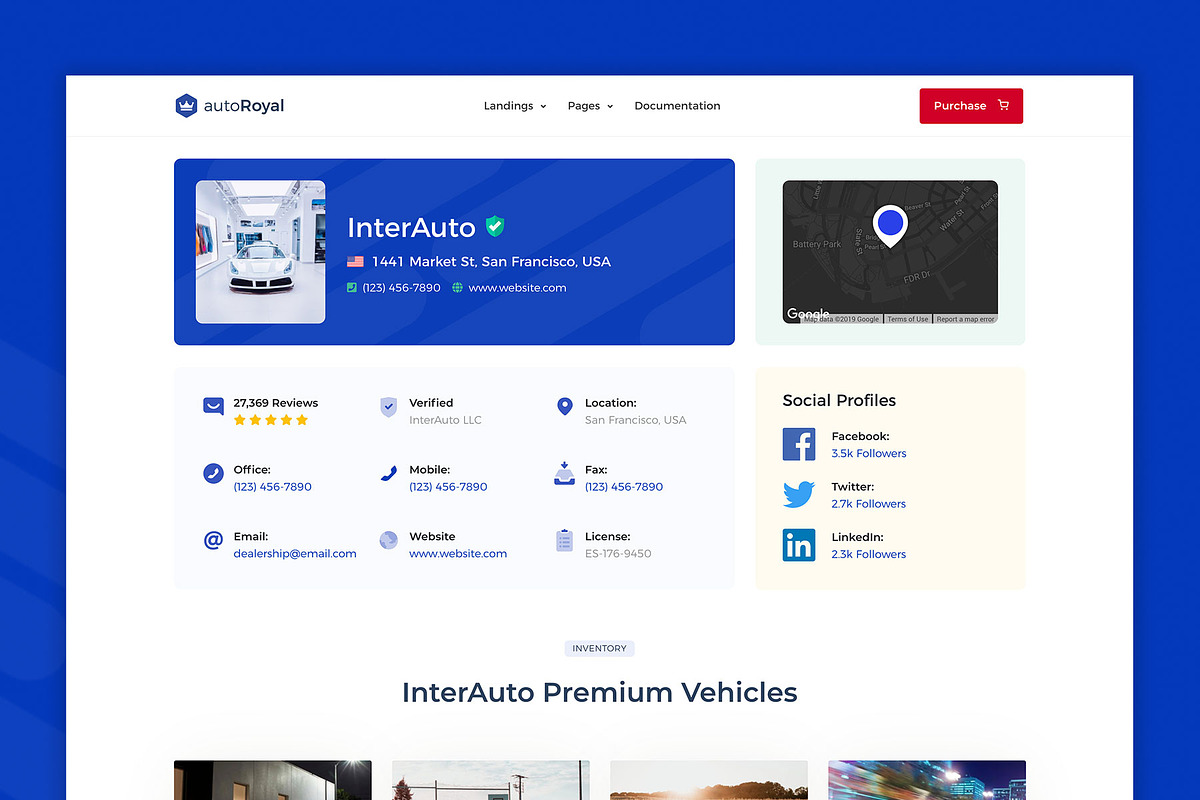 autoRoyal - Automotive HTML Template, a Bootstrap Template by FantasyThemes (Photo 5 of 8)