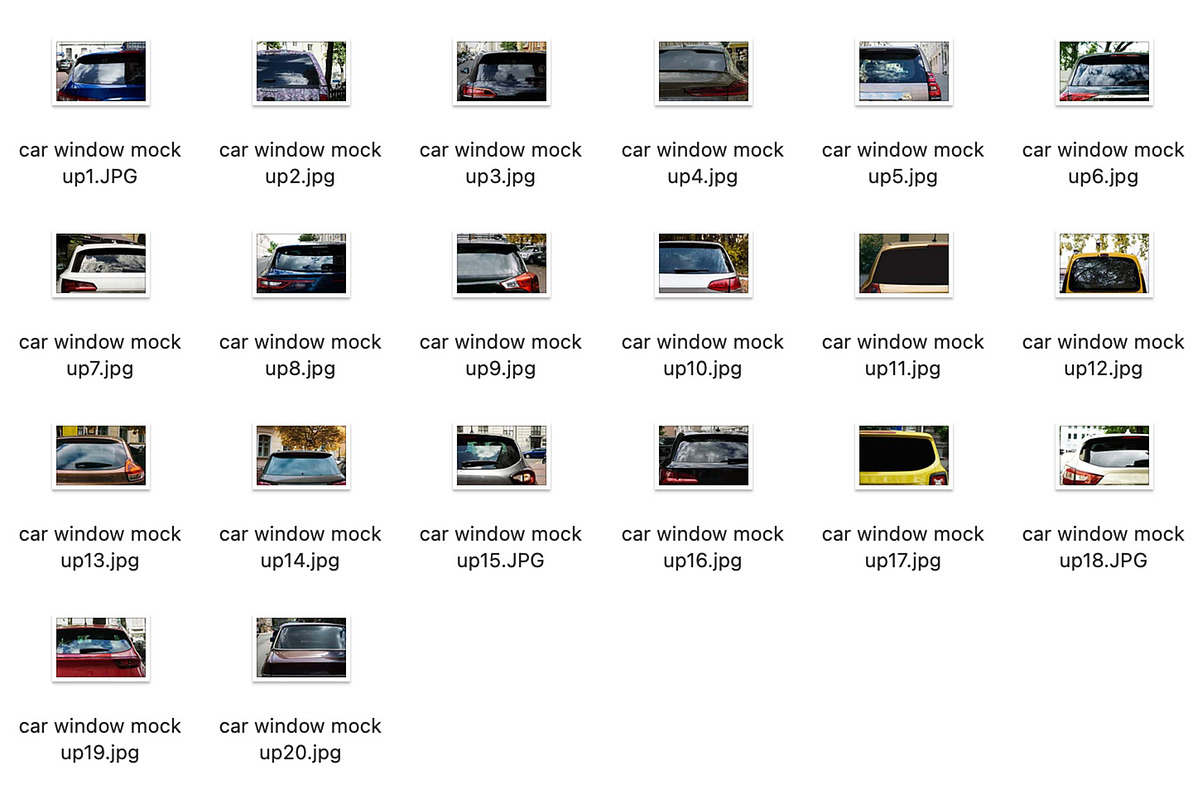 Window Car Mockup Car Amazing Decal, an Advertising Mockup by VetalStock (Photo 2 of 2)