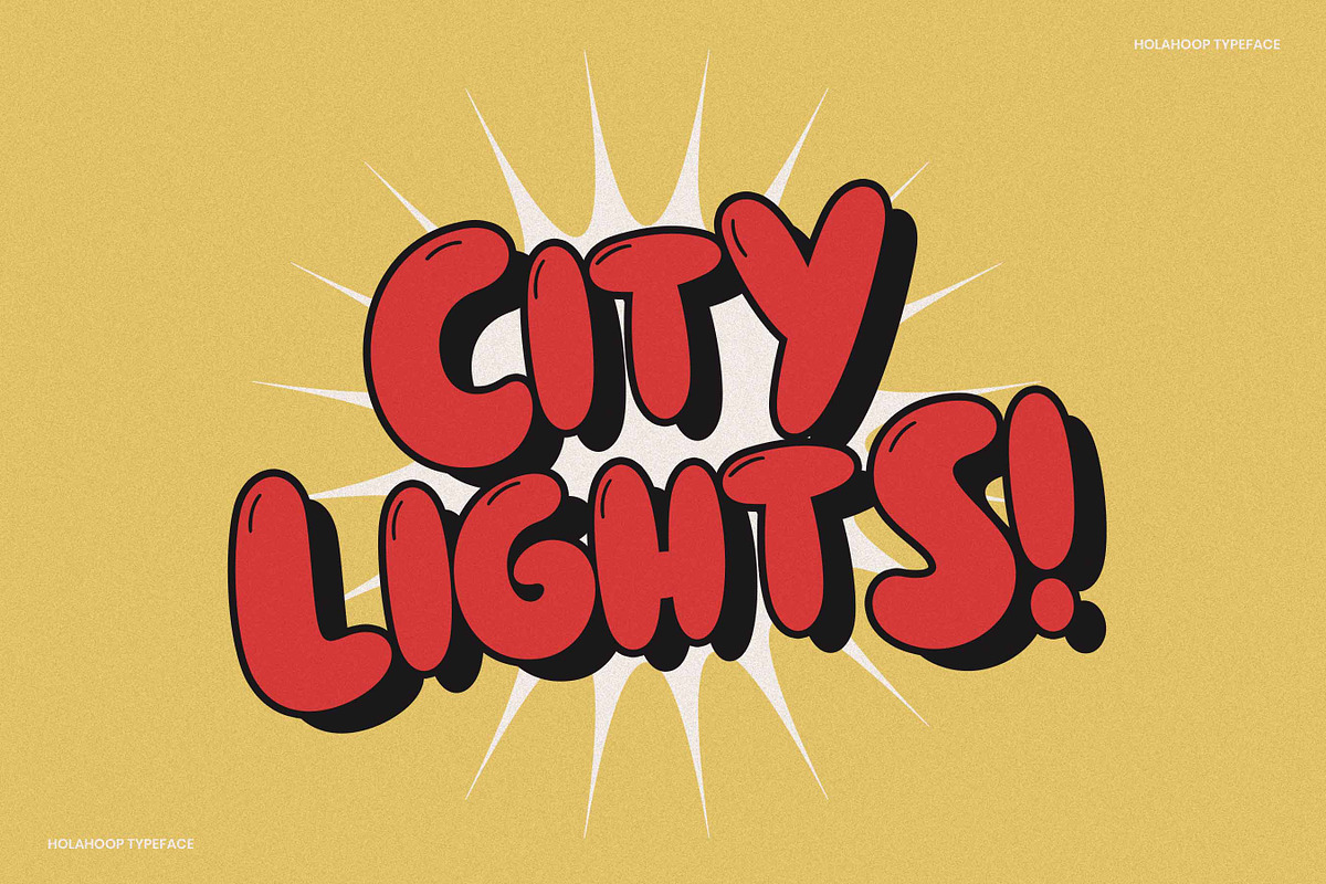 Holahoop - Playful Font, a Font by Flawless And Co (Photo 8 of 10)