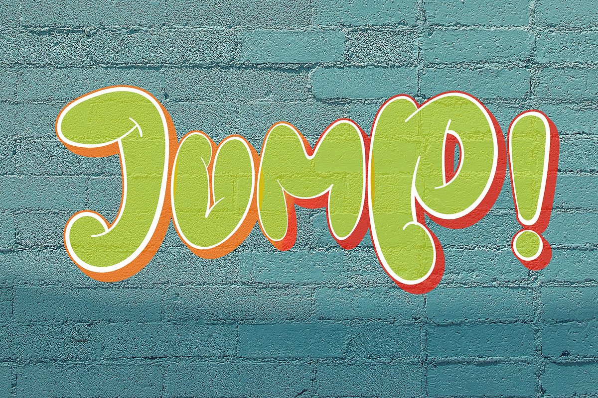 Paint - Graffiti Display Font, a Font by Fontcastle (Photo 6 of 8)