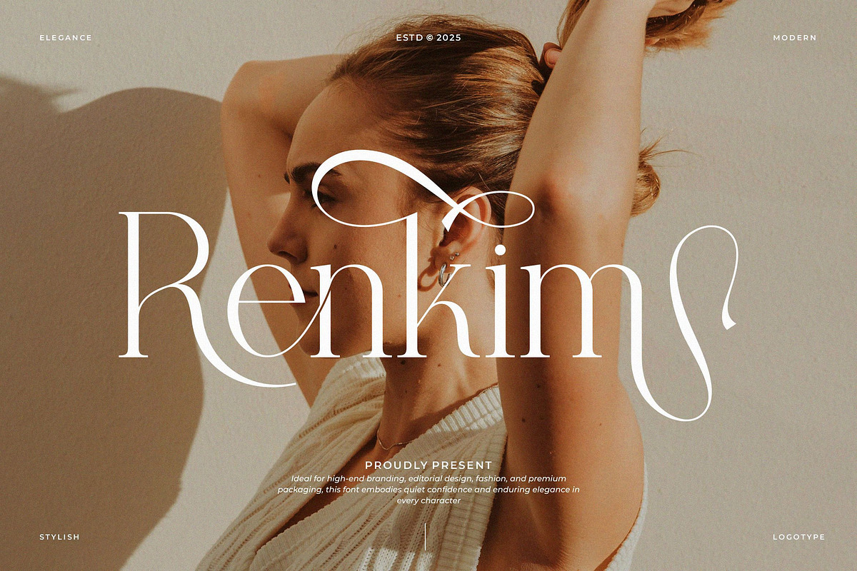 Rankim || Modern Classy Serif Font, a Serif Font by Ermedia Studio (Photo 1 of 10)