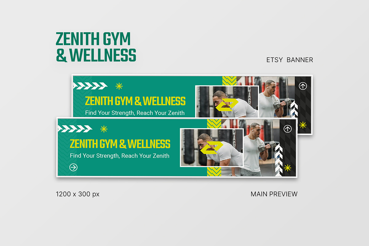 Zenith - Etsy Banner, a Social Media Template by StreaksideStd (Photo 3 of 3)