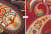 TAZLEEN Hand Drawn Paisley Prints, a Pattern Graphic by LEAFure (Thumbnail 10 of 11)